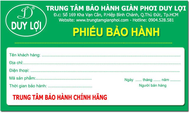 Mẹo để thiết kế phiếu bảo hành đẹp mắt